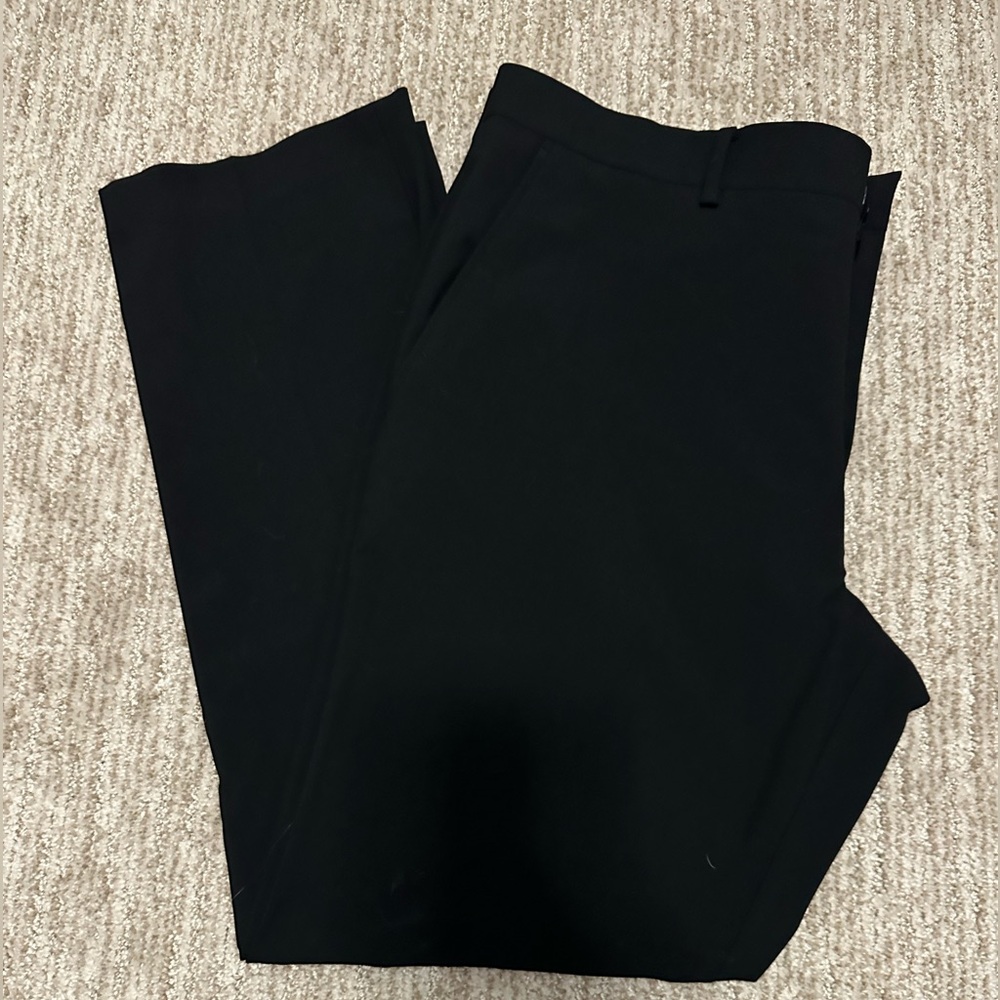 2/$20 J Ferrar slim fit black trousers